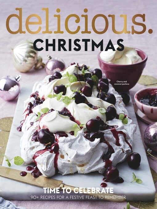 Cover image for delicious. Cookbooks: Christmas 2021